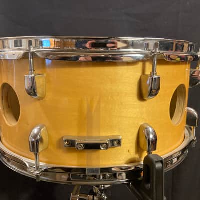 Vex - 6.5x14" Pro Vented 20-Ply Maple Snare Drum Early/Mid-2000s - Natural Maple image 12