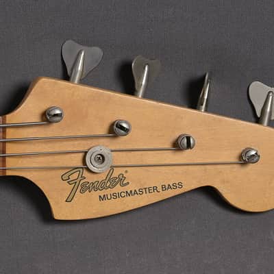 Fender Musicmaster Bass 1971 - Natural (Refinished) image 15