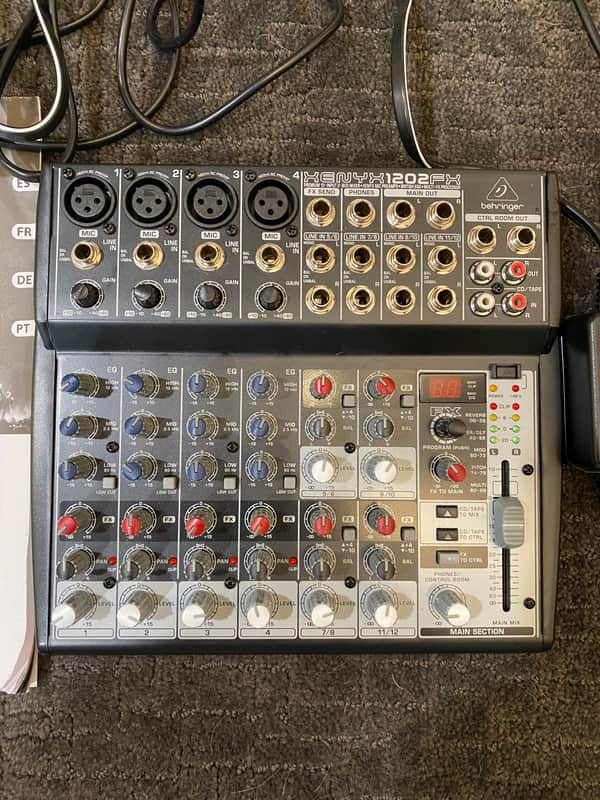 Behringer Xenyx 1202FX 12-Input Mixer with Effects 2014 - Present - Standard image 1