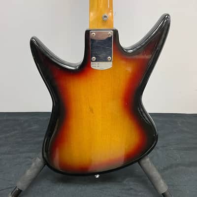 Vintage Silvertone Model 759 1437 Teisco 1960's Sunburst Electric Guitar Made in Japan Guitar image 22