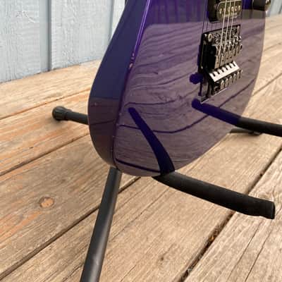 Kramer HJK-GL George Lynch Signature Model Circa 1985 Purple Metallic image 12