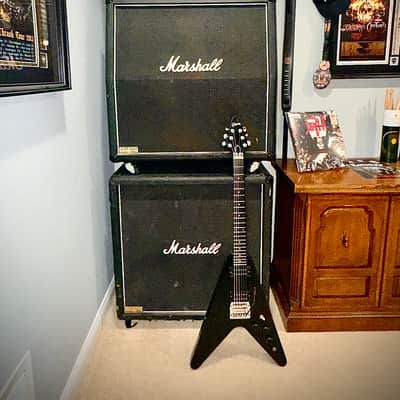 1989 Gibson Flying V - Kahler Vibrato and Offset Knobs - Ebony Fretboard w/ case image 1