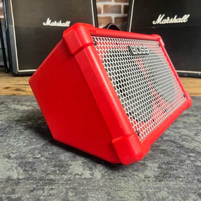 BOSS Cube Street II Red Portable Battery Powered Guitar & Vocal Amplifier image 3
