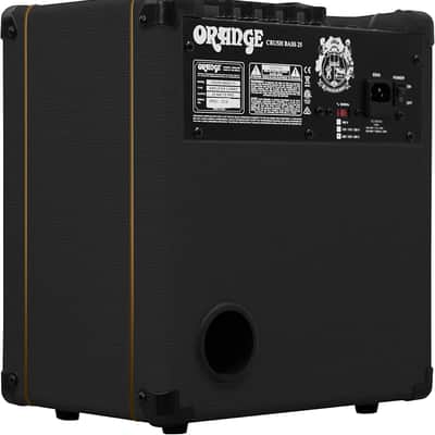 Orange Crush Bass 25W Bass Guitar Combo Amp, Black image 6
