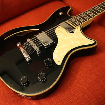 2004 Schecter Diamond Series TSH-12 Electric Guitar in Gloss Black image 2