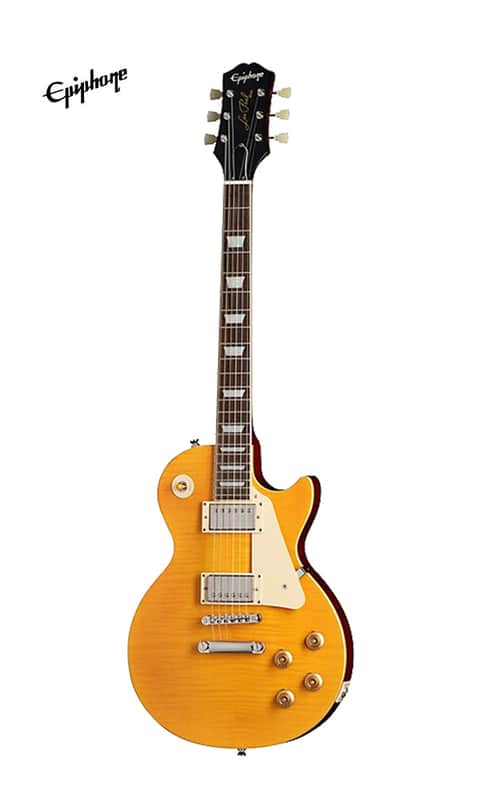 Epiphone Les Paul Standard 50s Electric Guitar - Lemon Burst | Reverb