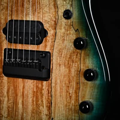 Ernie Ball Music Man JP15 Emerald Glow w/ Roasted Figured Maple Neck *Miami Guitar Exclusive* 2024 (H07648) image 9