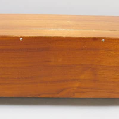 1950s Vintage Farfisa Royal Artist Model III Portable Chord Organ Brown Natural Wood Made in Italy image 9
