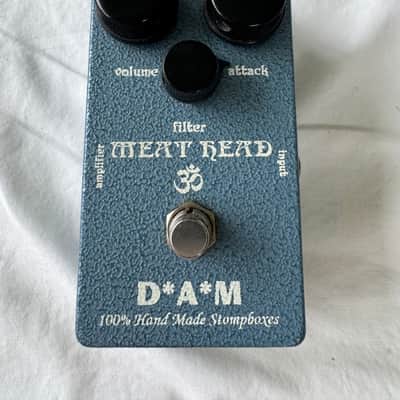 D*A*M* Differential Audio Manifestationz  Meathead fuzz, extremely rare serial #009, hand-built in 2007 by Differential Audio Manifestationz (DAM) image 1