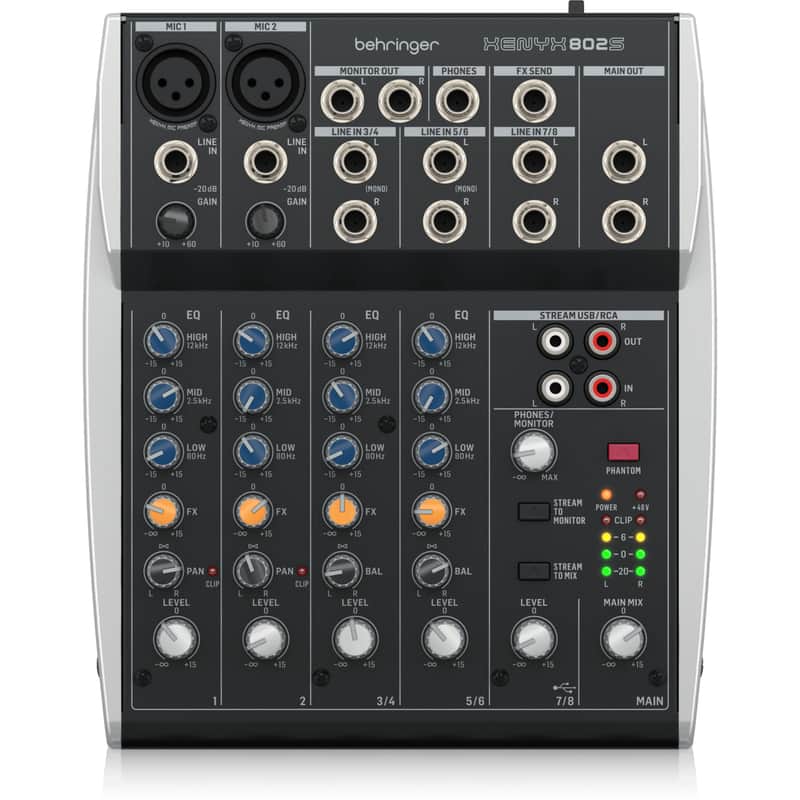 Behringer XENYX 802S - Analog Mixer image 1