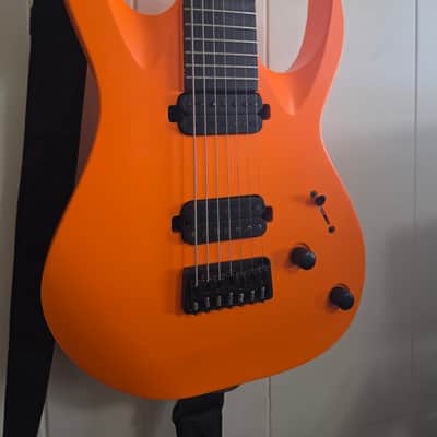 Solar Guitars A2.7 2020s - Orange Neon Matte image 1