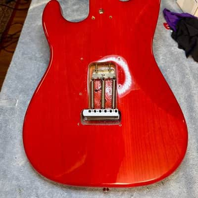 Warmoth Swamp Ash Strat Body Sienna Burst image 5