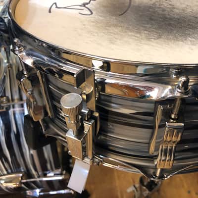 Bun E. Carlos’s Cheap Trick Signed, Sgt. Pepper, Ludwig, Zildjian 2007 Black Oyster Maple Classic. image 6