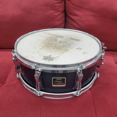 Yamaha Stage Custom 14x5.5 Snare Drum - Dark Blue image 2