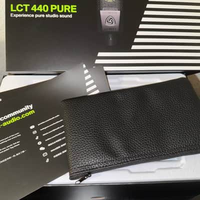 Lewitt LCT-440-PURE Large Diaphragm Cardioid Condenser Microphone 2010s - Black image 2