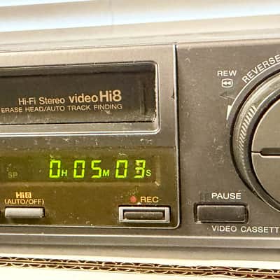 Sony EV-C100 Video Cassette Recorder Hi8 Video8 Hi-Fi Stereo w/ 2 RCA Cables; Tested SEE VIDEOS image 4