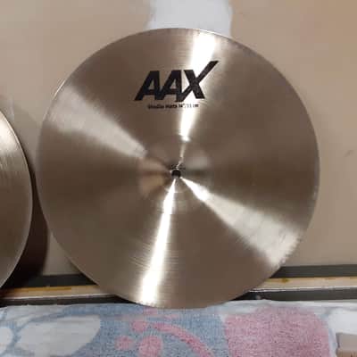 Sabian 14" AAX Studio Hi-Hat Cymbals (Pair) 2002 - 2018 - Natural image 18