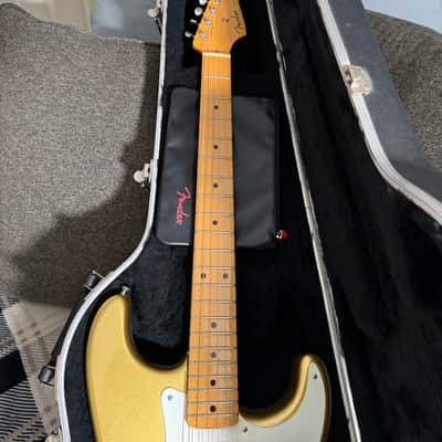 Fender American Original 50s Stratocaster guitar Aztec gold image 21