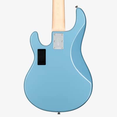 Sterling by Music Man Stingray Ray5 Bass Guitar - Chopper Blue image 2