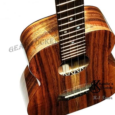 Kanile'a K-1 T 25th anniversary Handcrafter all solid Hawaiian ukulele #27345 image 7