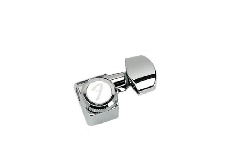 007-3114-000 Fender AM Deluxe Locking Tuner For E, B, G Strings - Polished Chrome image 1