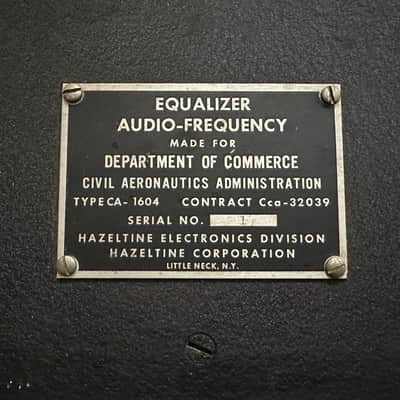 Vintage Program Equalizer - Incredibly Rare SERIAL NUMBER 1 image 2