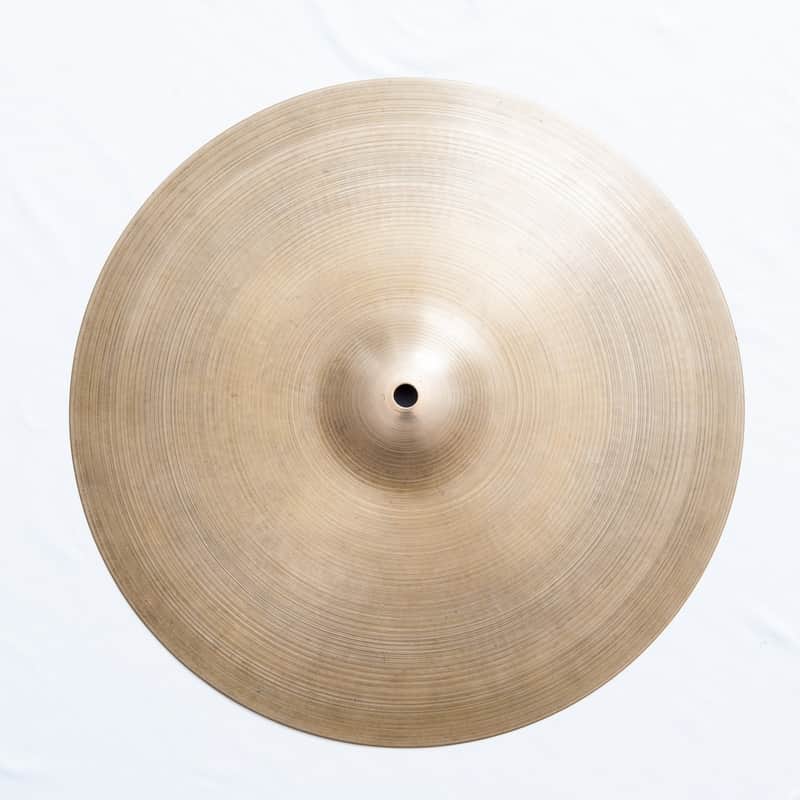 Vintage Canadian Zildjian 15" hihat (1970's) 1034g image 1