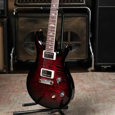 PRS McCarty Flame Maple 10-Top Electric Guitar - Fire Red Wrap Smokeburst with Hardshell Case image 14