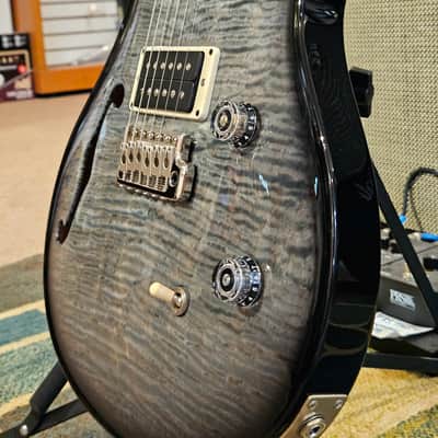 PRS CE 24 Semi-Hollow 2025 Faded Blue Smokeburst image 7