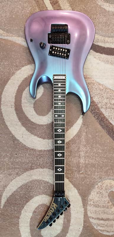 Kramer C-1 Grace Series 1989 Flip Flop Blue Metallic image 1