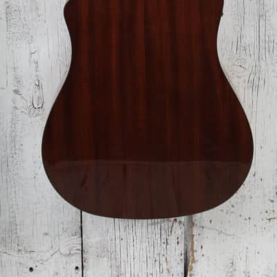 Fender 2021 CD-60SCE Dreadnought Acoustic Electric Guitar with Hardshell Case image 10