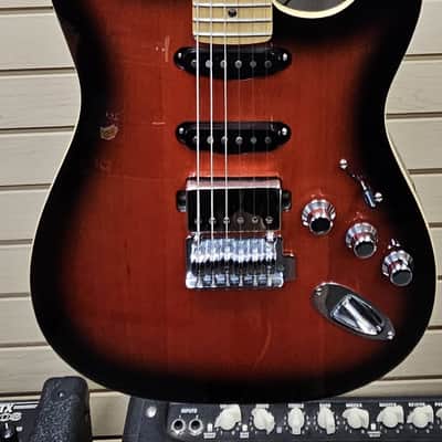 Fender MIJ Aerodyne Special Stratocaster HSS 2022 - 2024 - Hot Rod Burst image 1