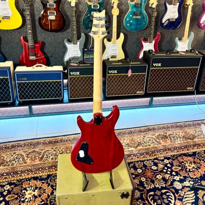 PRS SE CE24 Standard Satin Stoptai 2026 - Vintage Cherry image 10