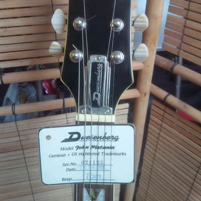 Duesenberg JP John Platania (2002) Rare Discontinued Original with Klusons & JP fret markers image 8