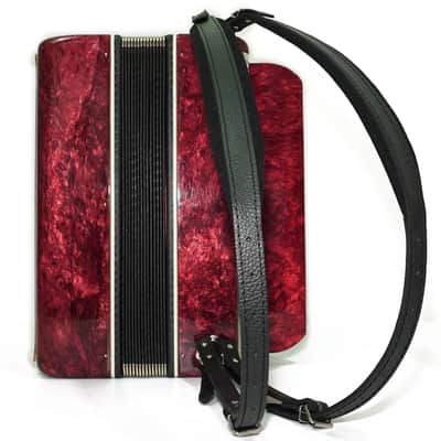 Bayan Accordion Tonica, Button Accordion Instrument 100 Bass, New Straps, Concertina B System, Soviet Harmonica in Tune, 2693 image 9