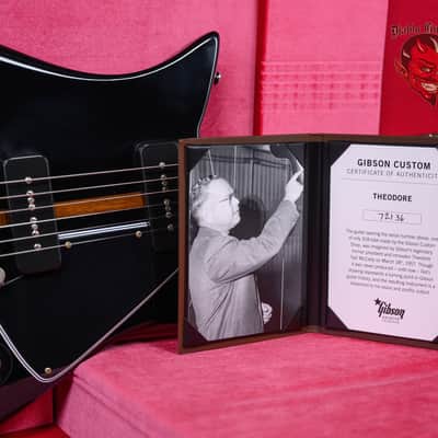 Gibson Custom Shop Archive Collection Theodore VOS Ebony 2022 w/OHSC image 11