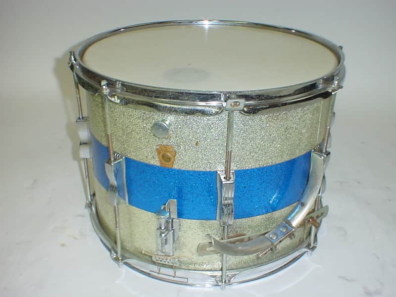 Vintage 1960's Ludwig Marching Snare Drum 14" X 11" image 1