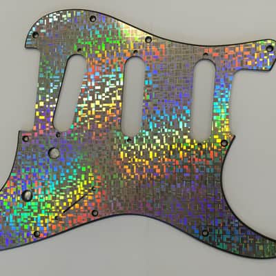 WD Stratocaster Iridescent Pickguard 80s NOS image 5