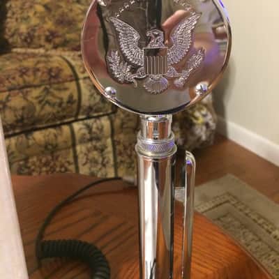 Astatic D104 Silver Eagle Mic. Astatic Silver Eagle T-UP9-D104 SP Chrome image 2
