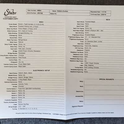 Suhr Modern Roasted Custom image 18