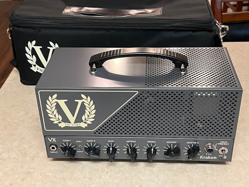 Victory Amps VX The Kraken Compact Series 50-Watt Guitar Head 2010s - Silver image 1