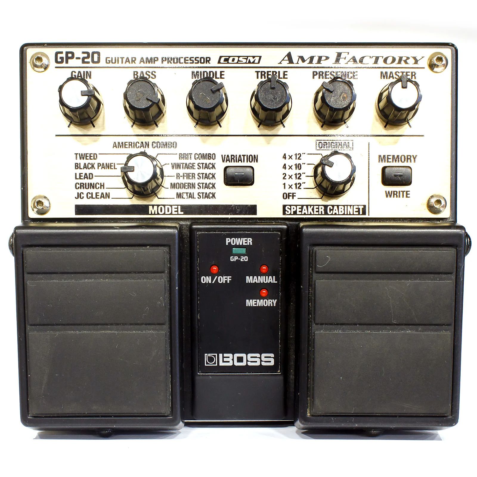 BOSS GP-20 エフェクター Boss GP-20 Amp Factory | Reverb