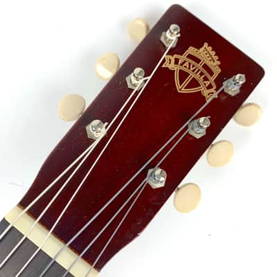 Favilla C-3 Dulcet Guitarette / C-5 1/2 Size 6 string Uke1960's Natural Mahogany ? image 5