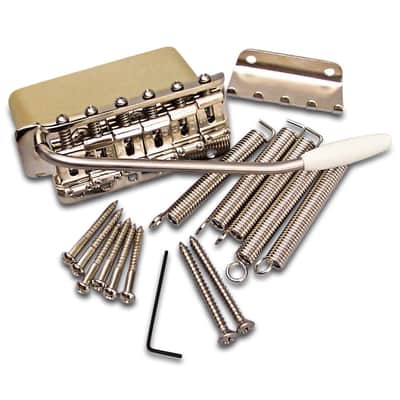 Callaham V/N Strat® Bridge Assembly, Right Hand with Brass Block