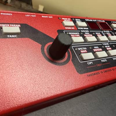 Nord Drum 3P 6-Channel Modeling Percussion Synthesizer 2016 - Present - Red image 2
