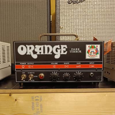 Orange DA15H Dark Terror 15-Watt High-Gain Guitar Amp Head 2011 - Present - Black image 1