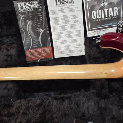 PRS CE 24 2018 - cherry sunburst with PRS Hardshell Case image 8