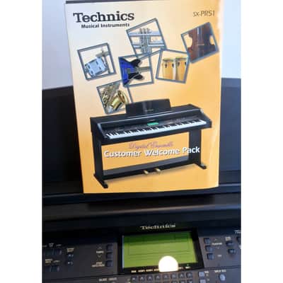Technics SX-PR51 - Digital Piano - Black - Excellent w/ Manuals, Certification, Other image 9