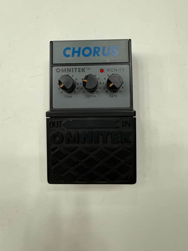 Omnitek KCH-11 Chorus Analog Rare Vintage Guitar Effect Pedal MIT Taiwan image 1