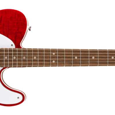 Fender Squier Affinity Series™ Telecaster® FMT SH, Crimson Red Transparent image 2